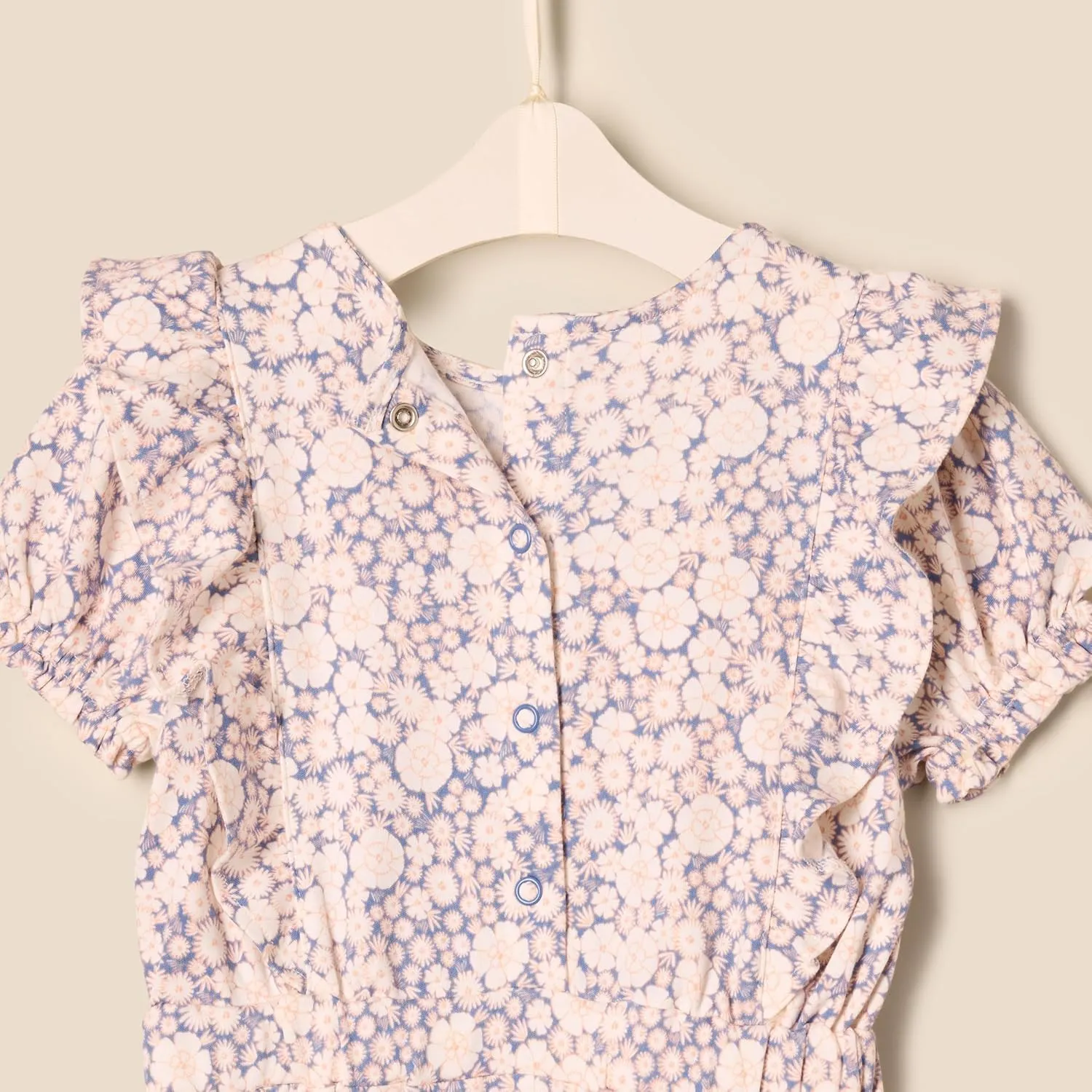 Amazon Essentials x Sofia Grainge Toddlers and Baby Girls' Ruffle Romper