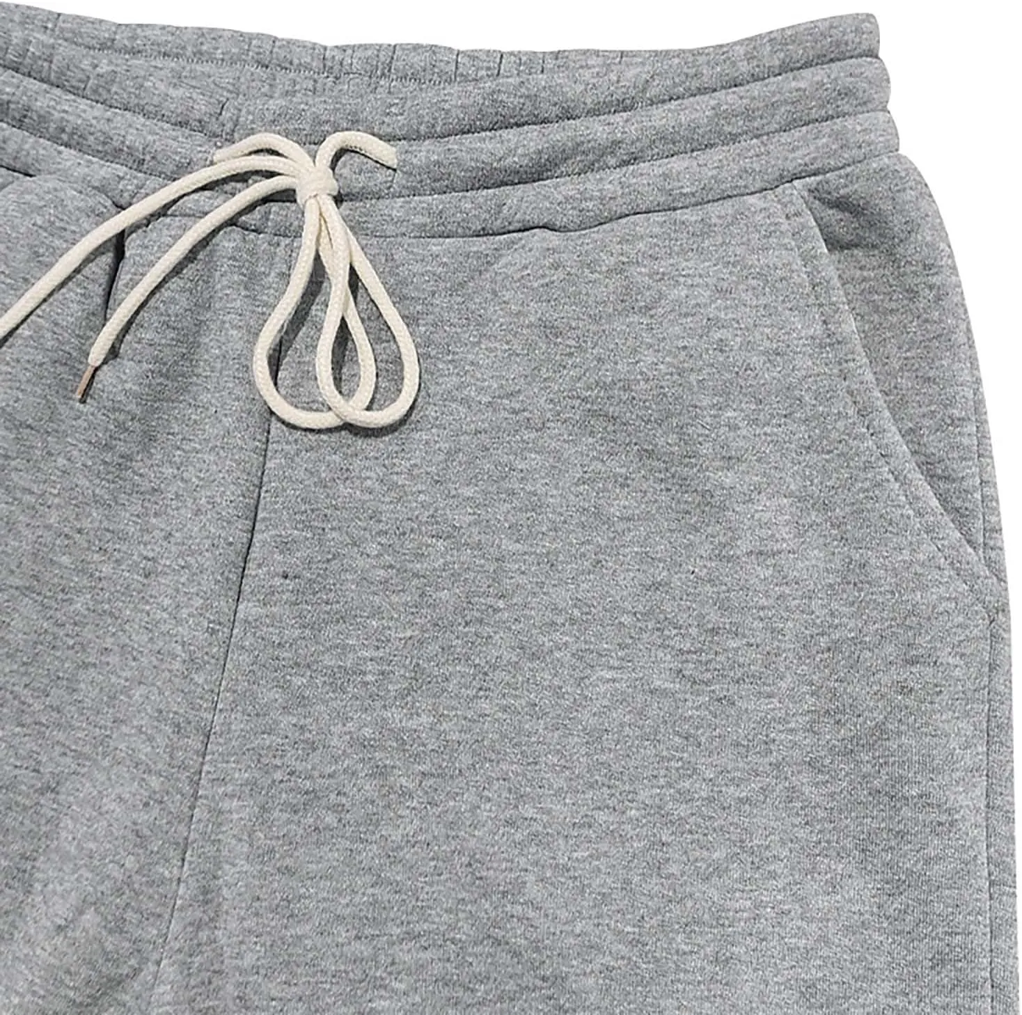Baggy Cargo Sweatpants for Men Casual Sweat Pants Drawstring Waist Athletic Pants Joggers with Pockets