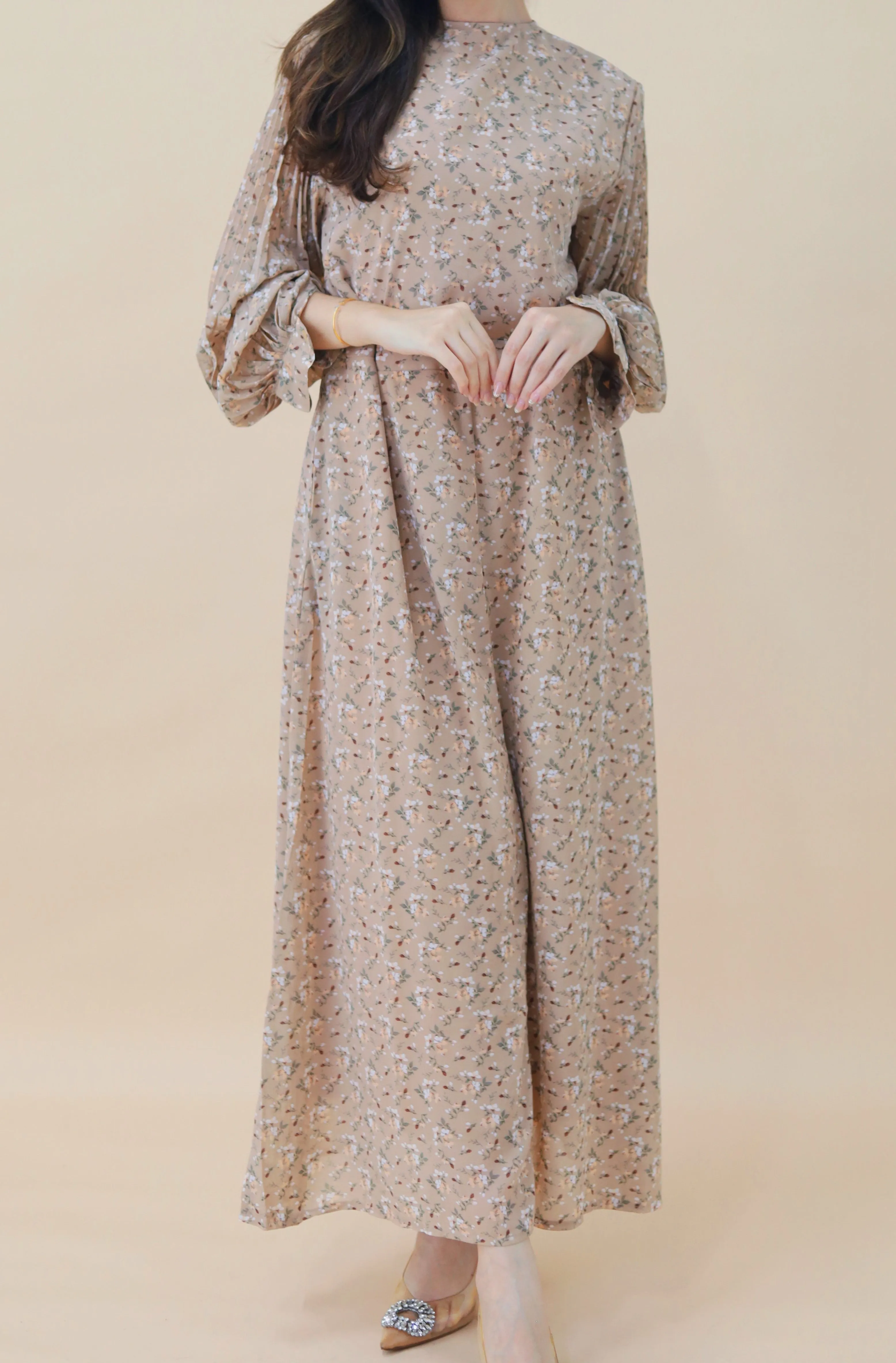 BAIZA MAXI DRESS - SAND