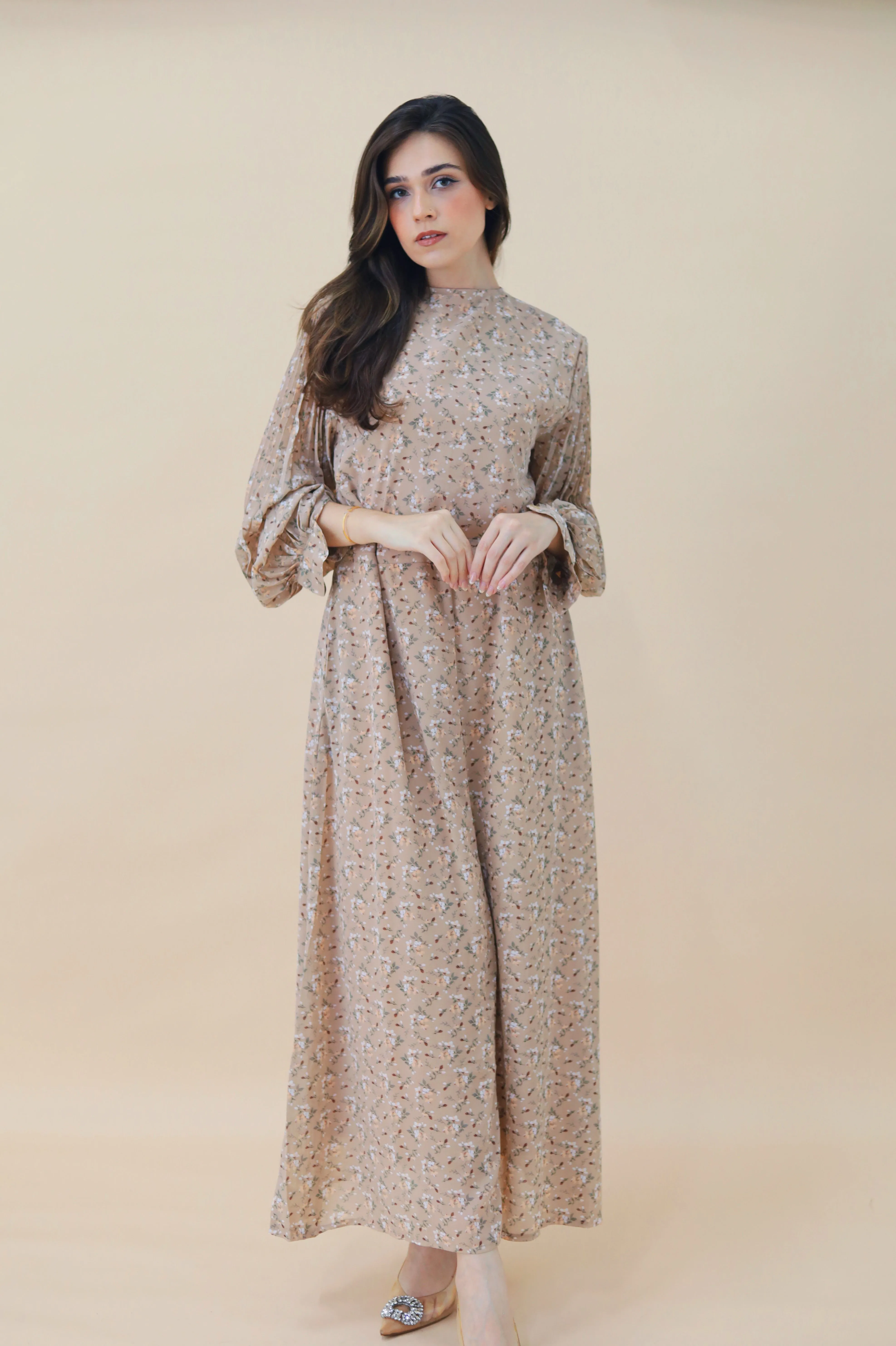 BAIZA MAXI DRESS - SAND