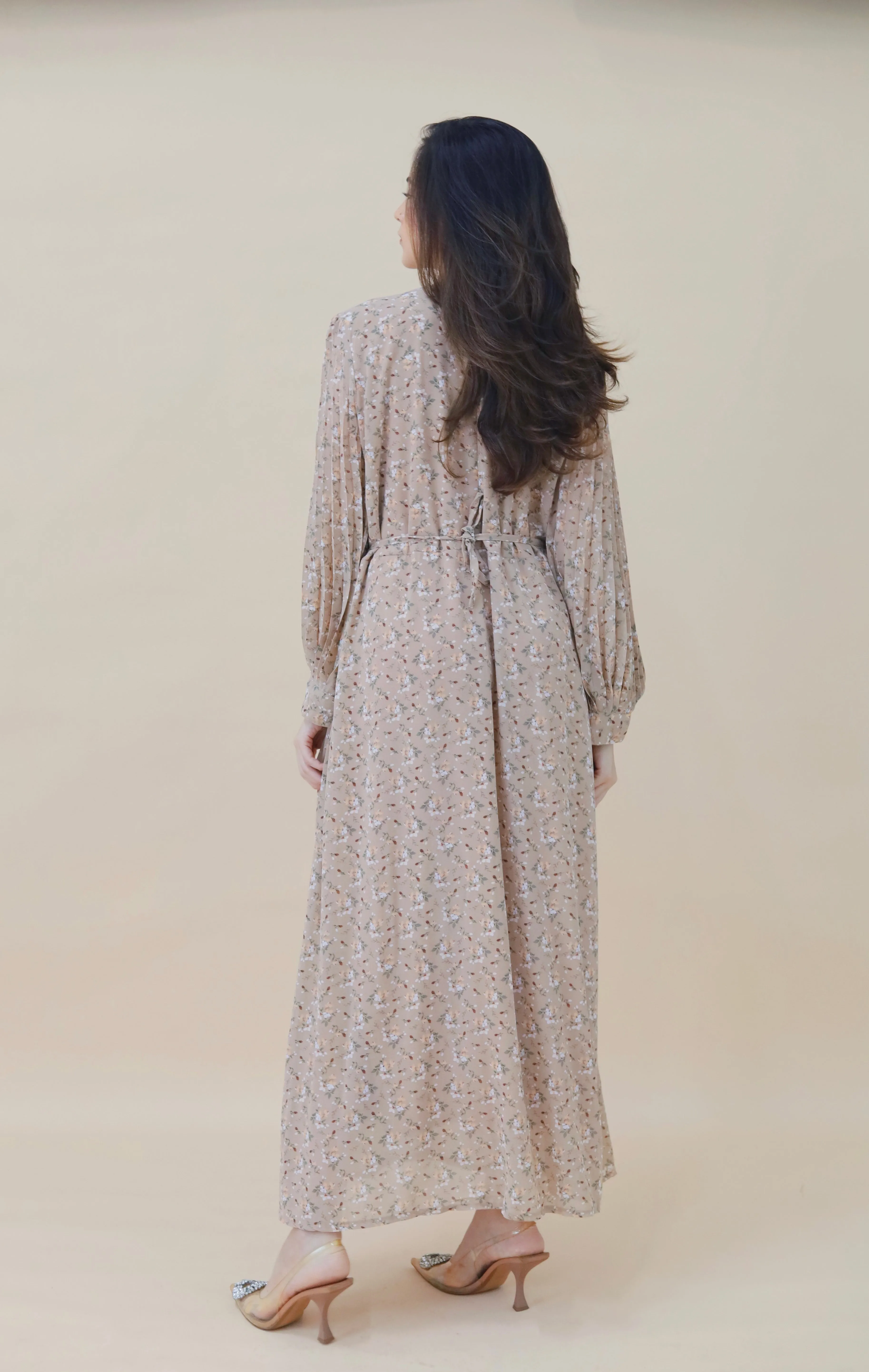 BAIZA MAXI DRESS - SAND