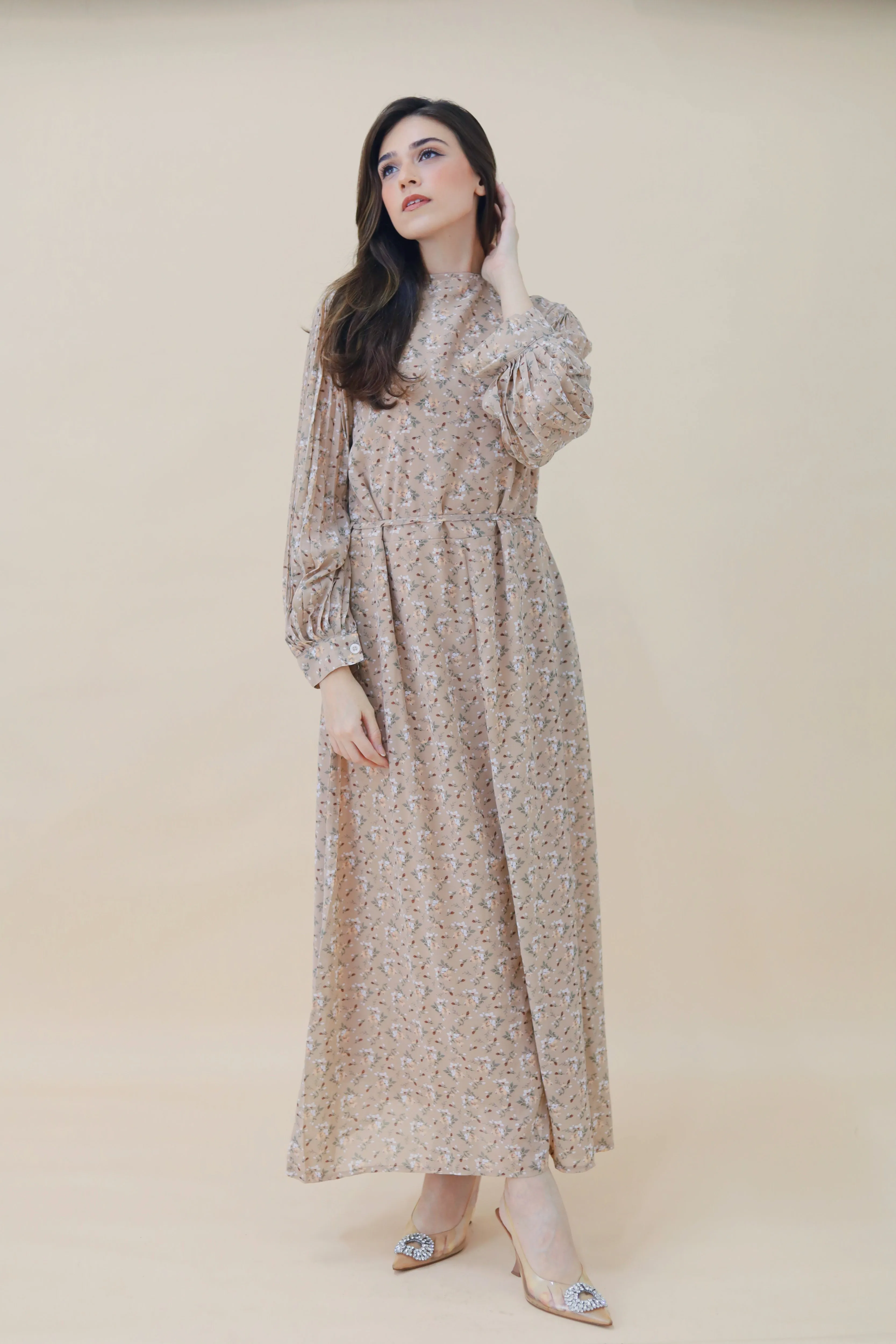 BAIZA MAXI DRESS - SAND