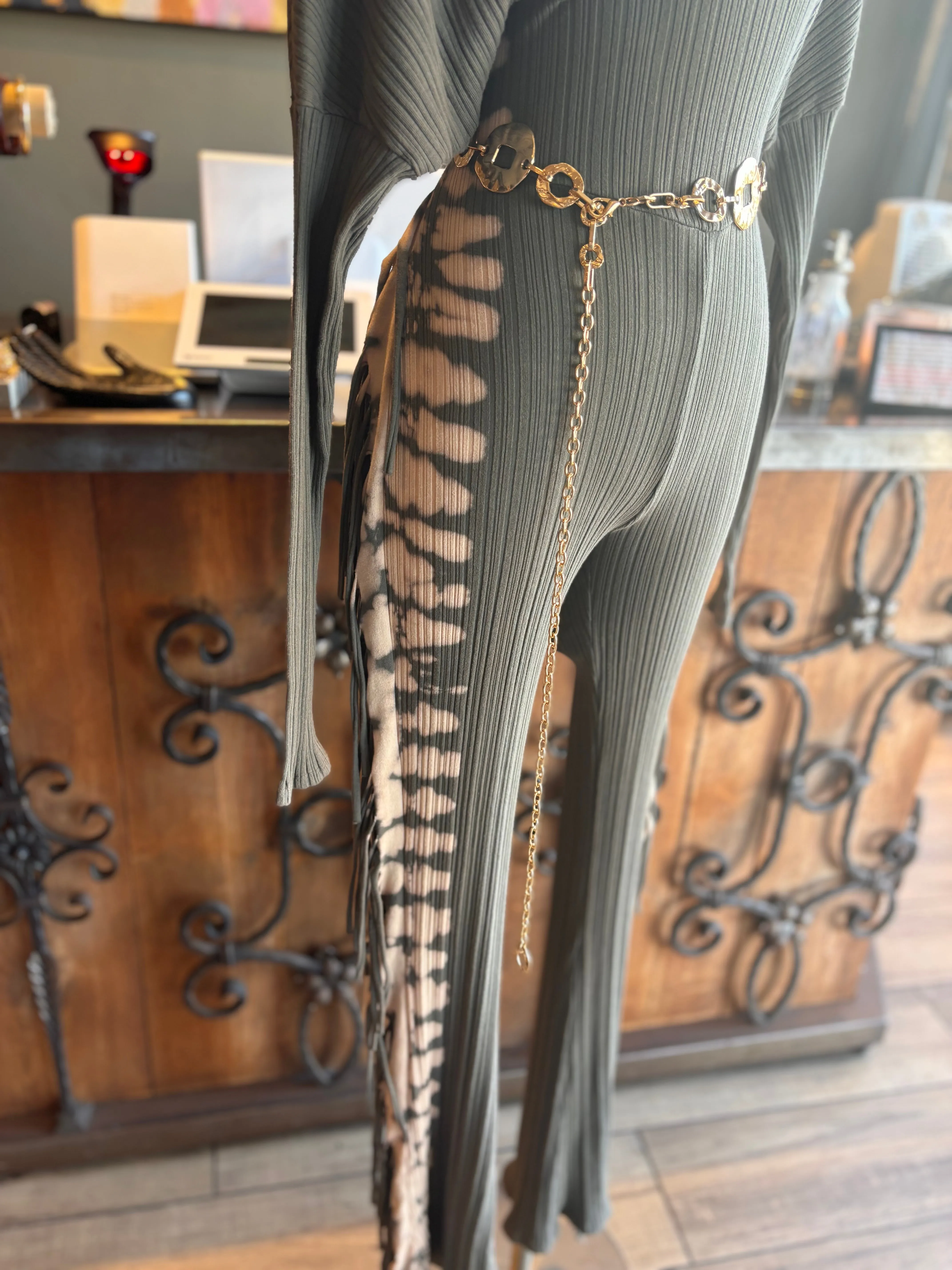 Bleached 2 Tone Colorway Jumpsuit