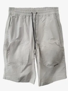 BRANDBLACK Men's Beige Drawstring Stretchy Franklin Shorts #BB1210 Large NWT