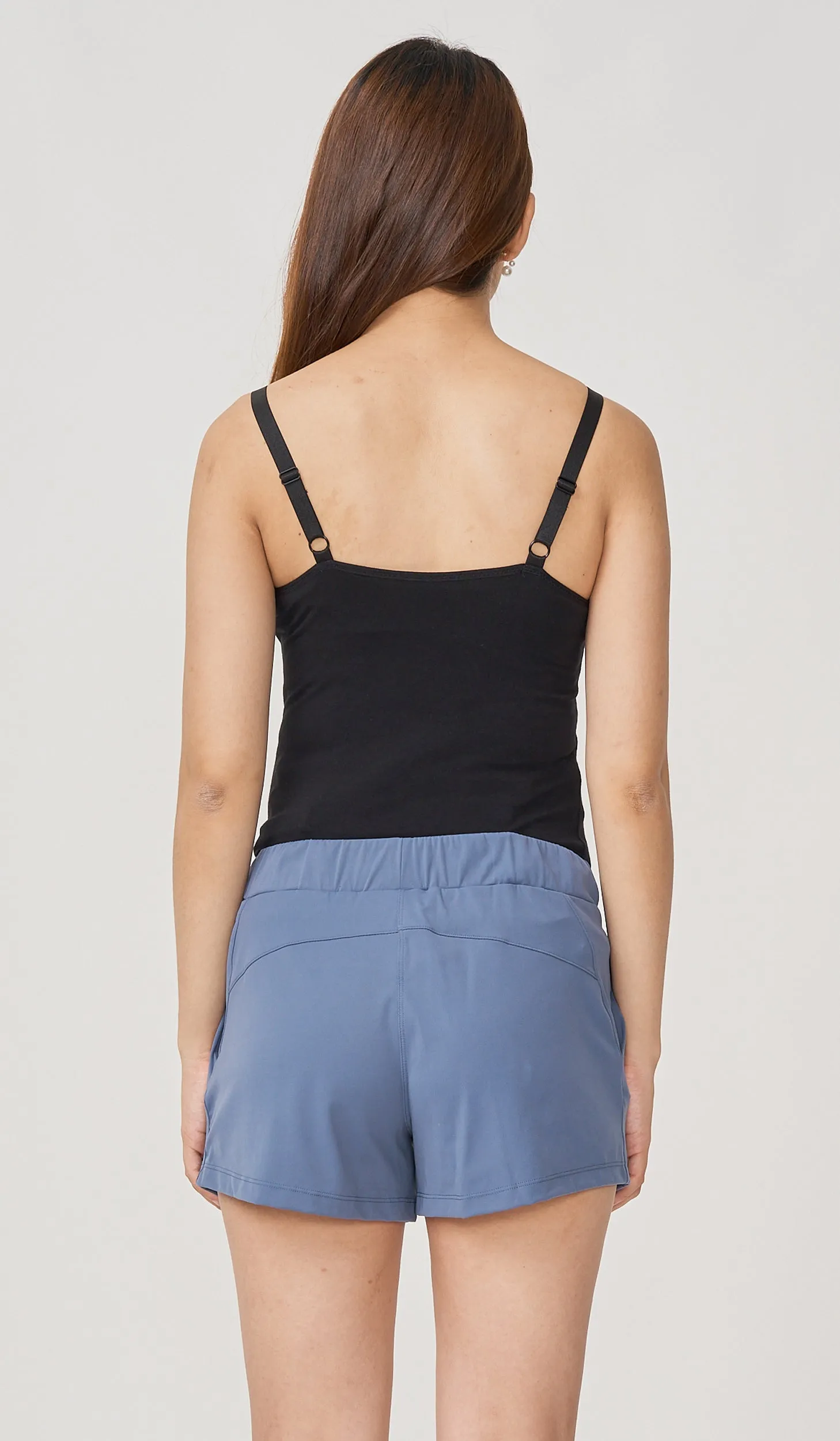 BROOKE DRAWSTRING SHORTS BLUE