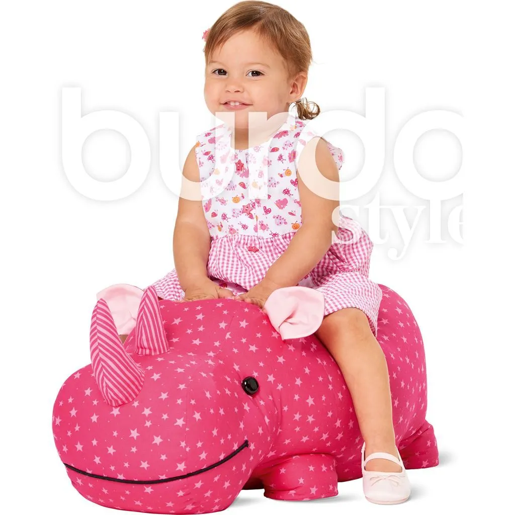 Burda Style Pattern B9357 Baby Collar Dress and Panties