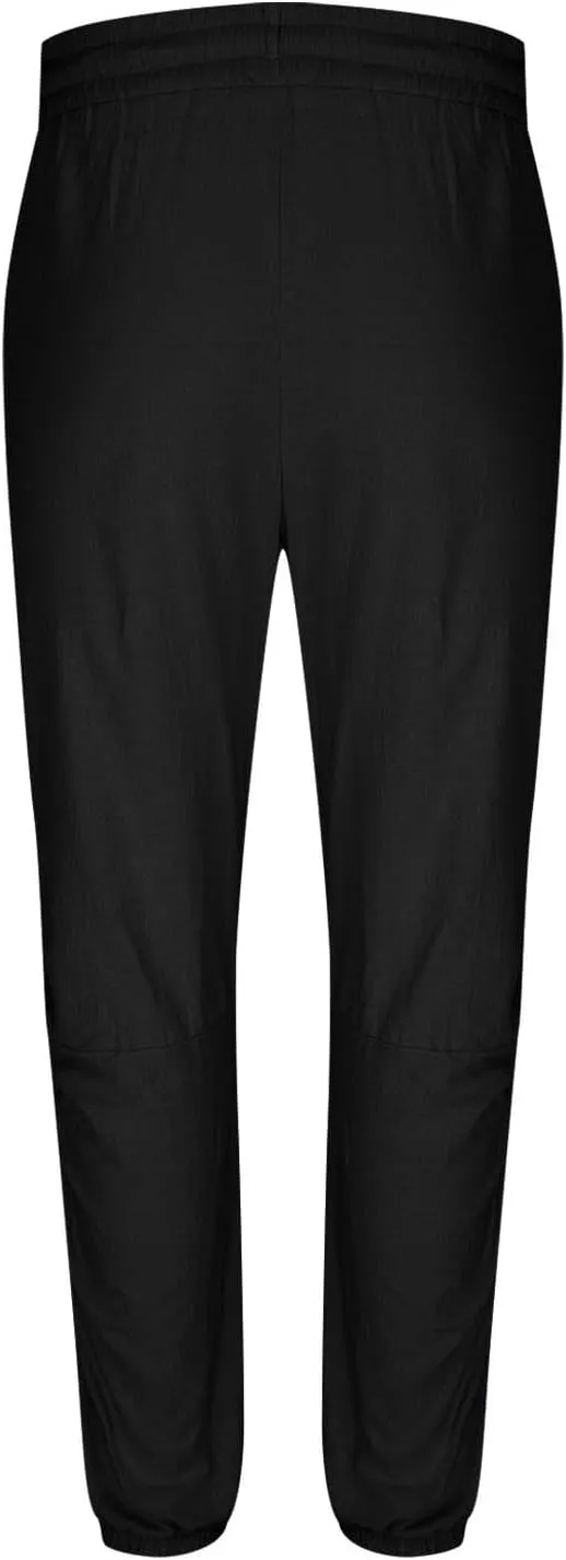 Cambkatl Men's Loose Summer Linen Harem Pants Lightweight Drawstring Casual Elastic Waist Beach Yoga Trousers with Pockets