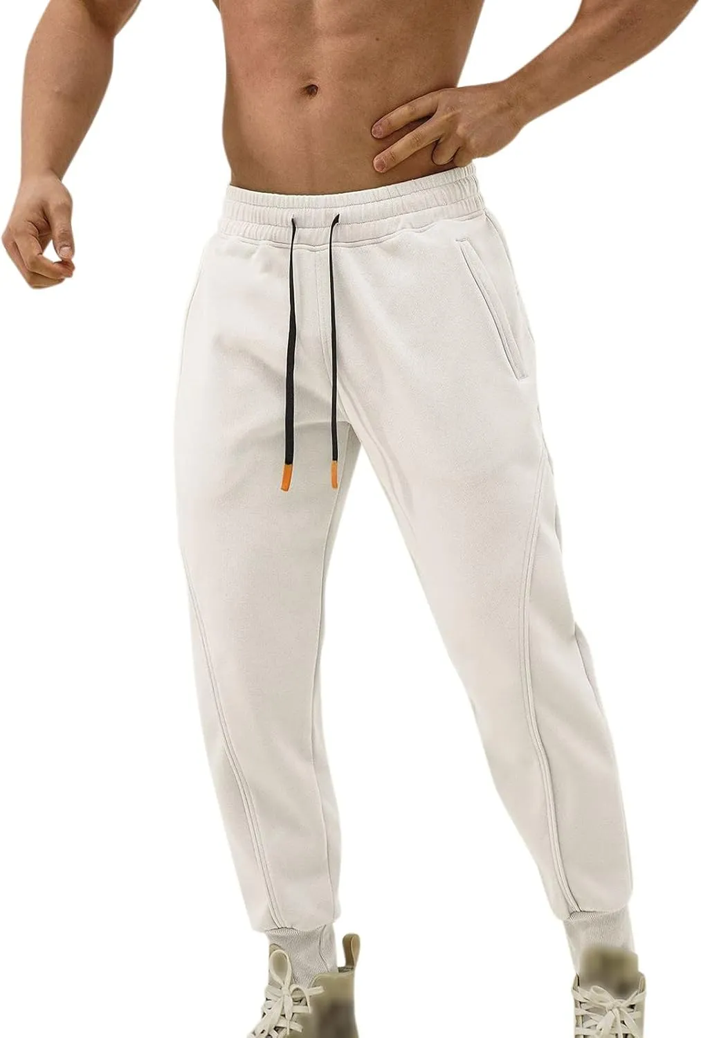 Cargo Pants for Men Relaxed Fit Pockets Jogger Casual Work Casual Jogger Sweatpants for Men Multi-Pocket Cargo Pants
