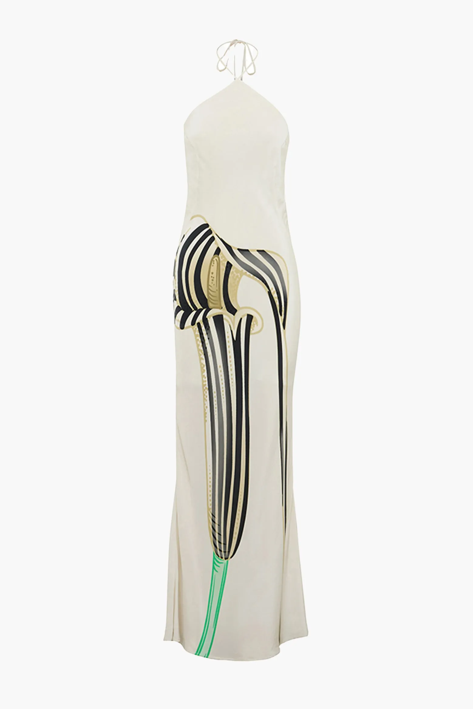 COBRA LILY HALTER MAXI DRESS