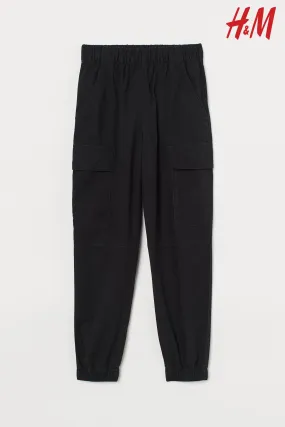 Cotton cargo trousers