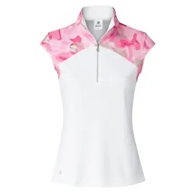 Daily Sports Ladies Camo Print Detail Golf Polo Shirt 343/103
