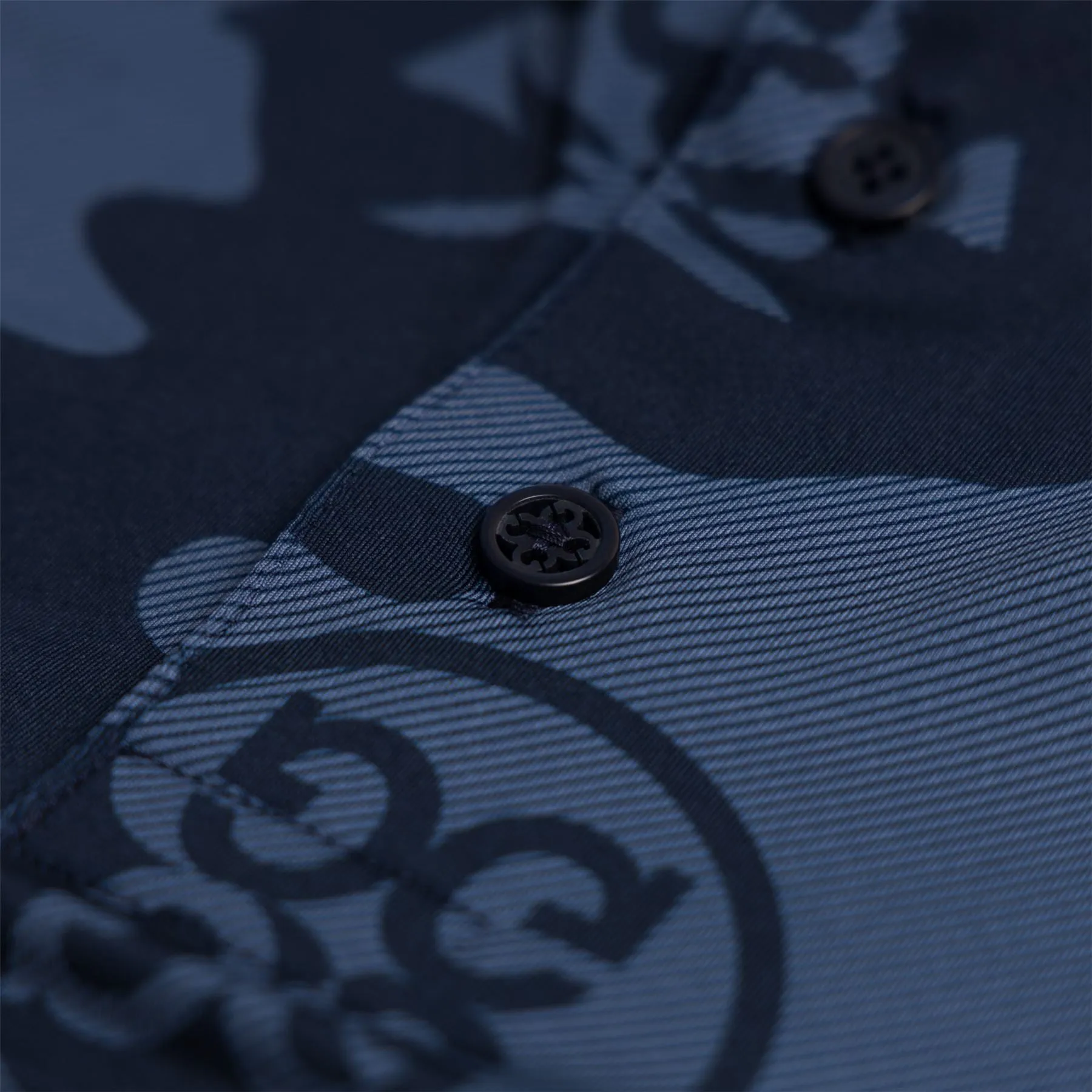 Exploded Icon Camo Polo Twilight - SS23