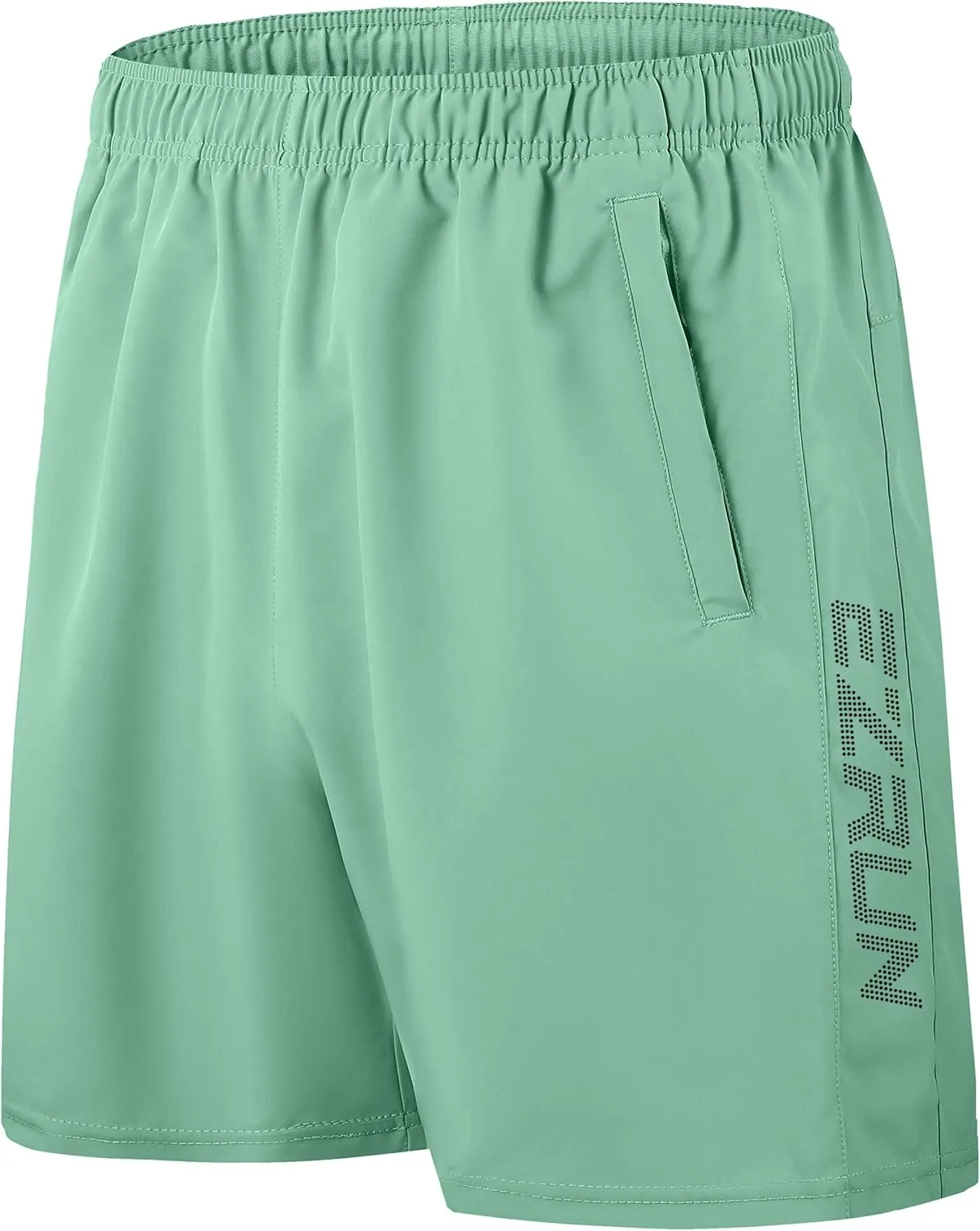 EZRUN Men's Athletic Running Shorts 7 inch Quick Dry Exercise Tennis Shorts Lightweight Workout Gym Shorts