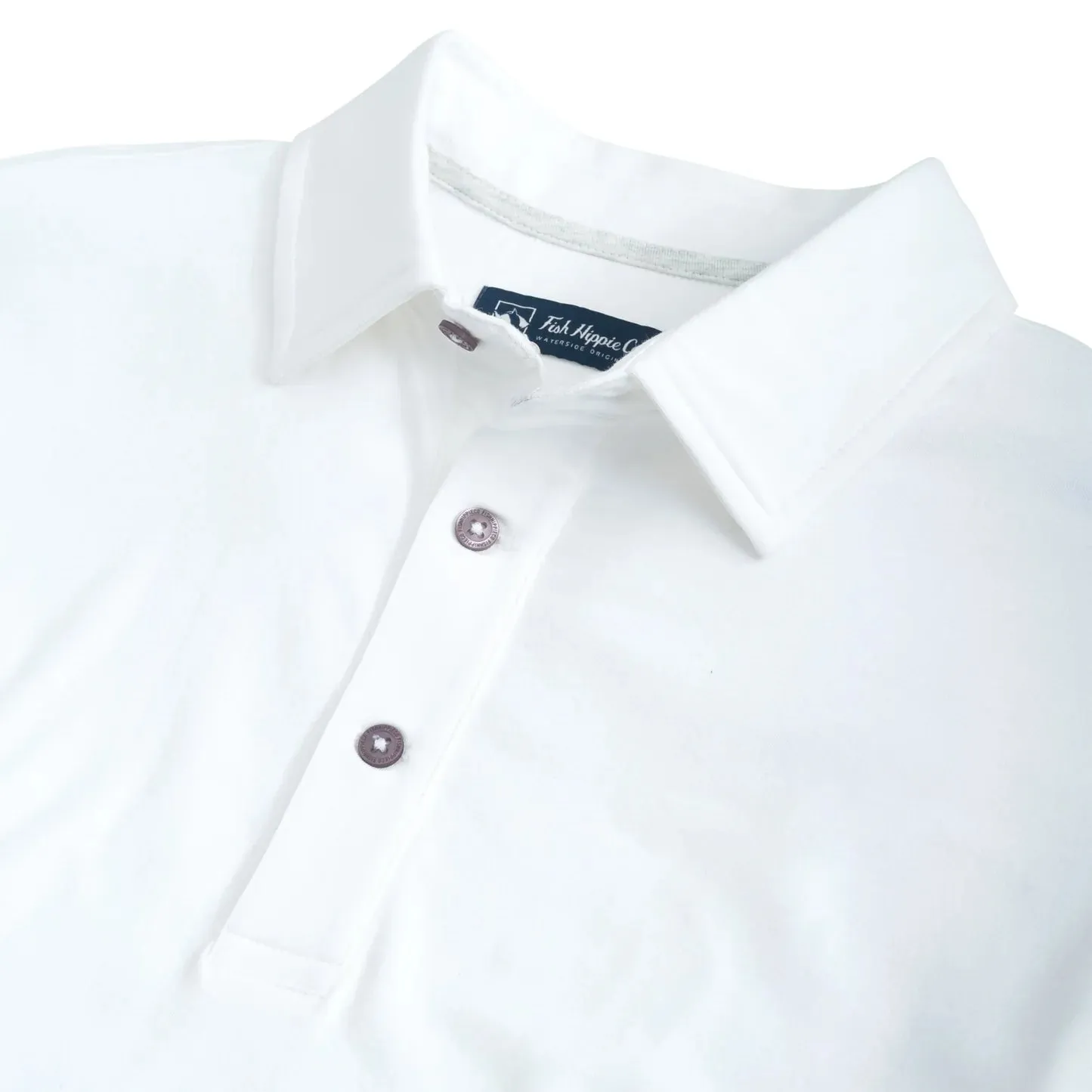 Fish Hippie Beacham Solid Polo