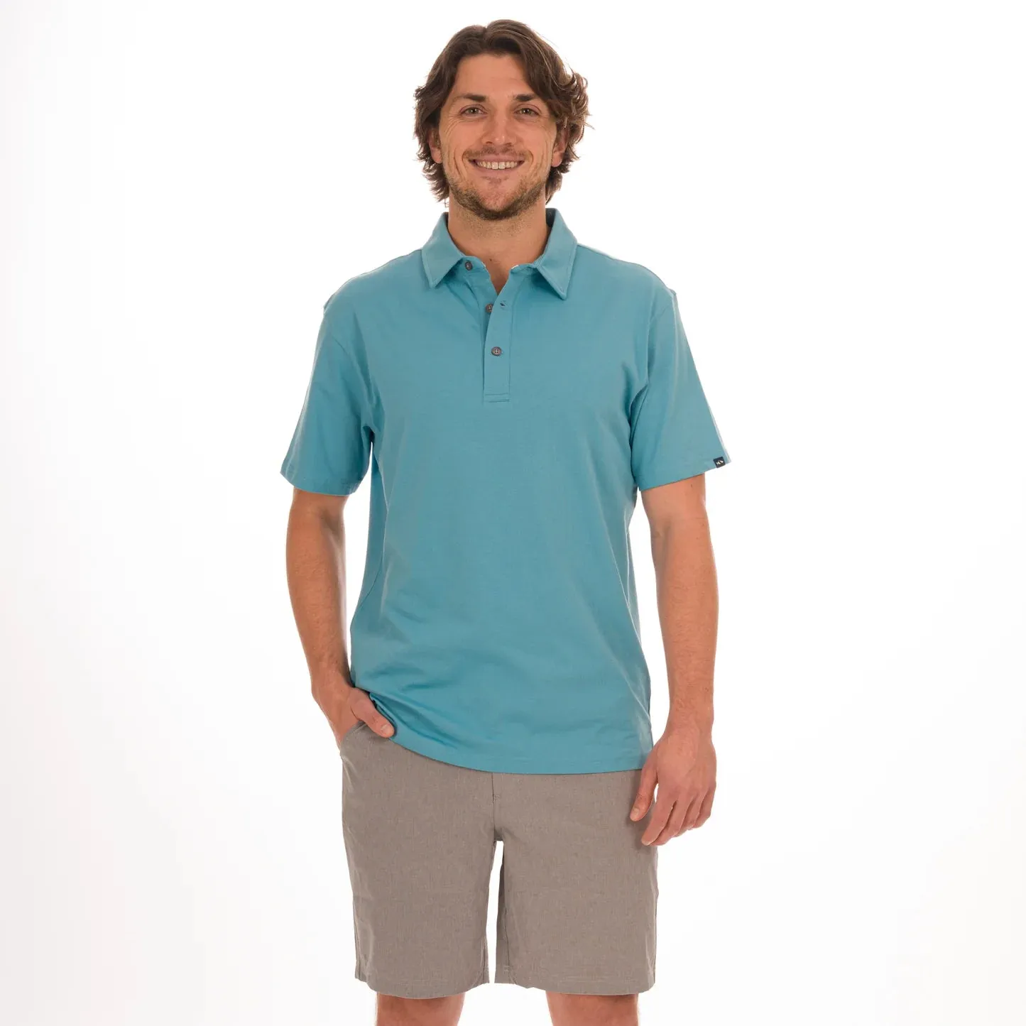 Fish Hippie Beacham Solid Polo