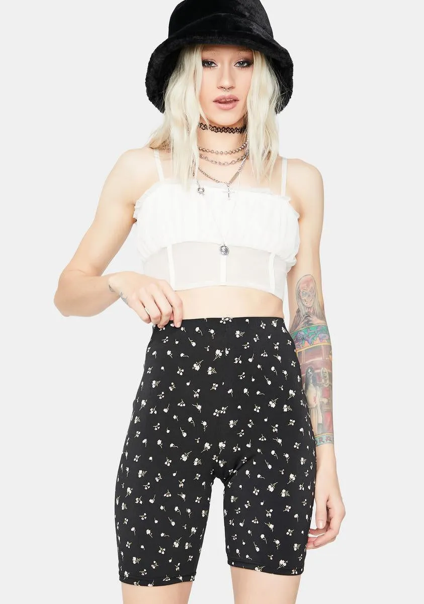 Give Us A Smile Biker Shorts