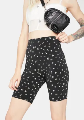 Give Us A Smile Biker Shorts