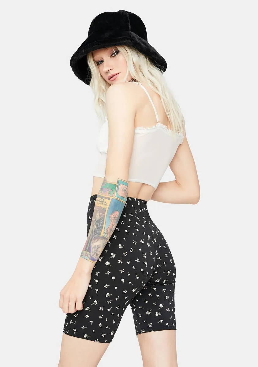 Give Us A Smile Biker Shorts