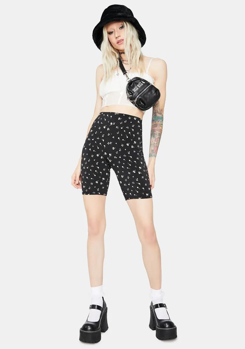 Give Us A Smile Biker Shorts