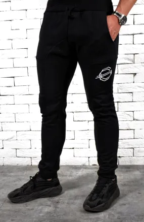 Gods Gift Skinny Joggers - Black