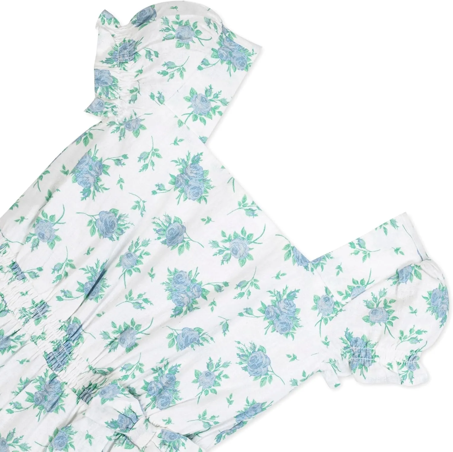 Hope & Henry Girls' Bow Front Wide Leg Jumpsuit