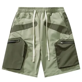 'Hopper' Zip Pocket Utility Shorts