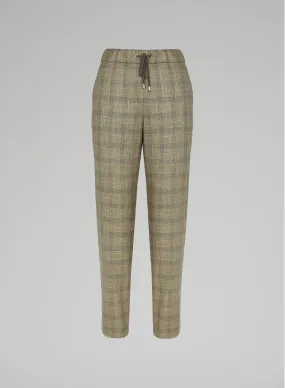 JOGGERS IN IN LANA E VISCOSA