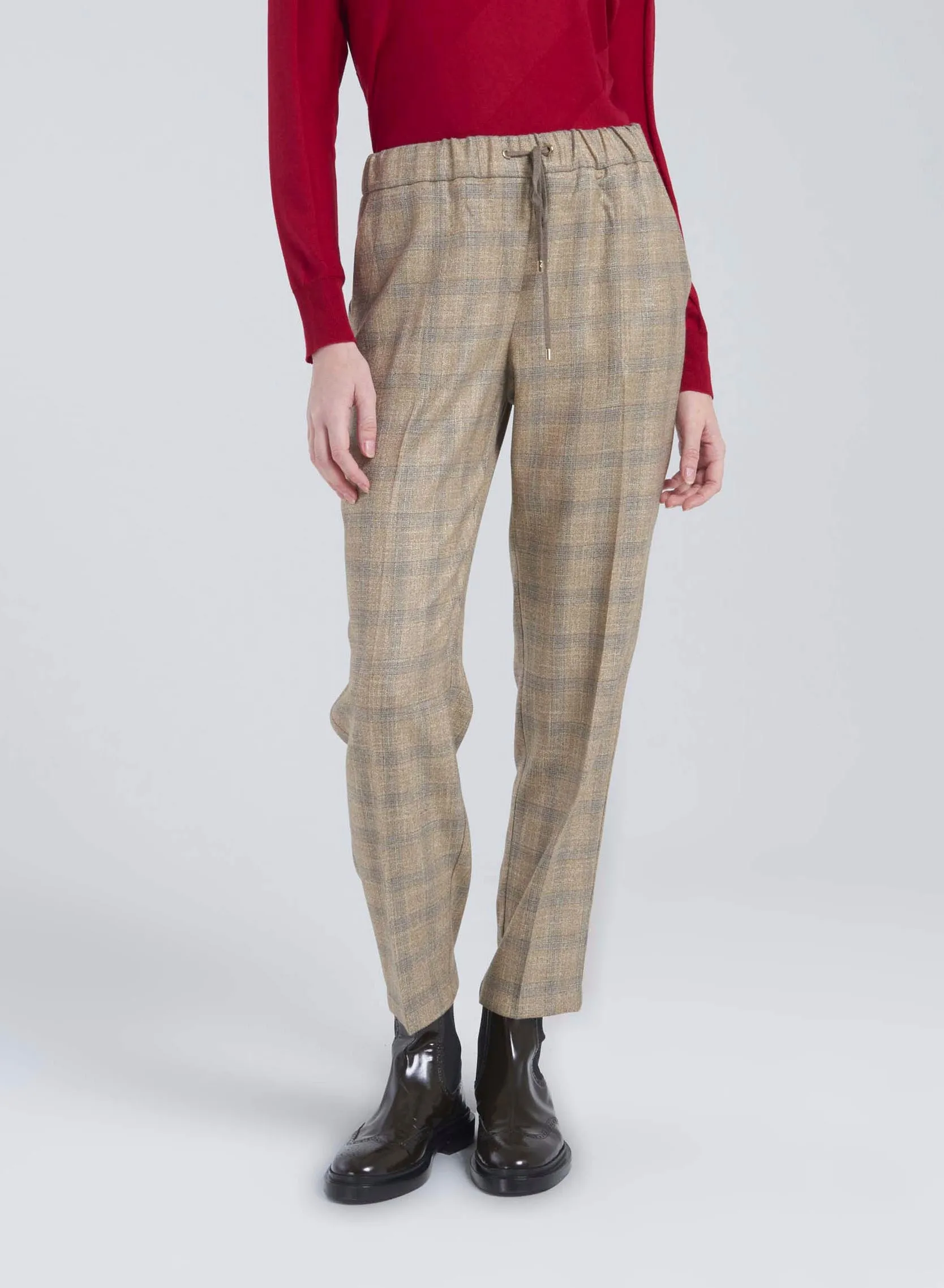 JOGGERS IN IN LANA E VISCOSA