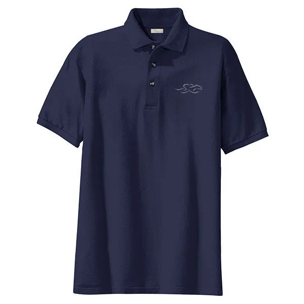 Kids Classic Pique Polo - Navy