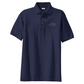 Kids Classic Pique Polo - Navy
