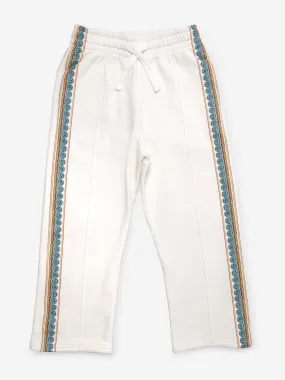 Kids Greco Wave Joggers in White