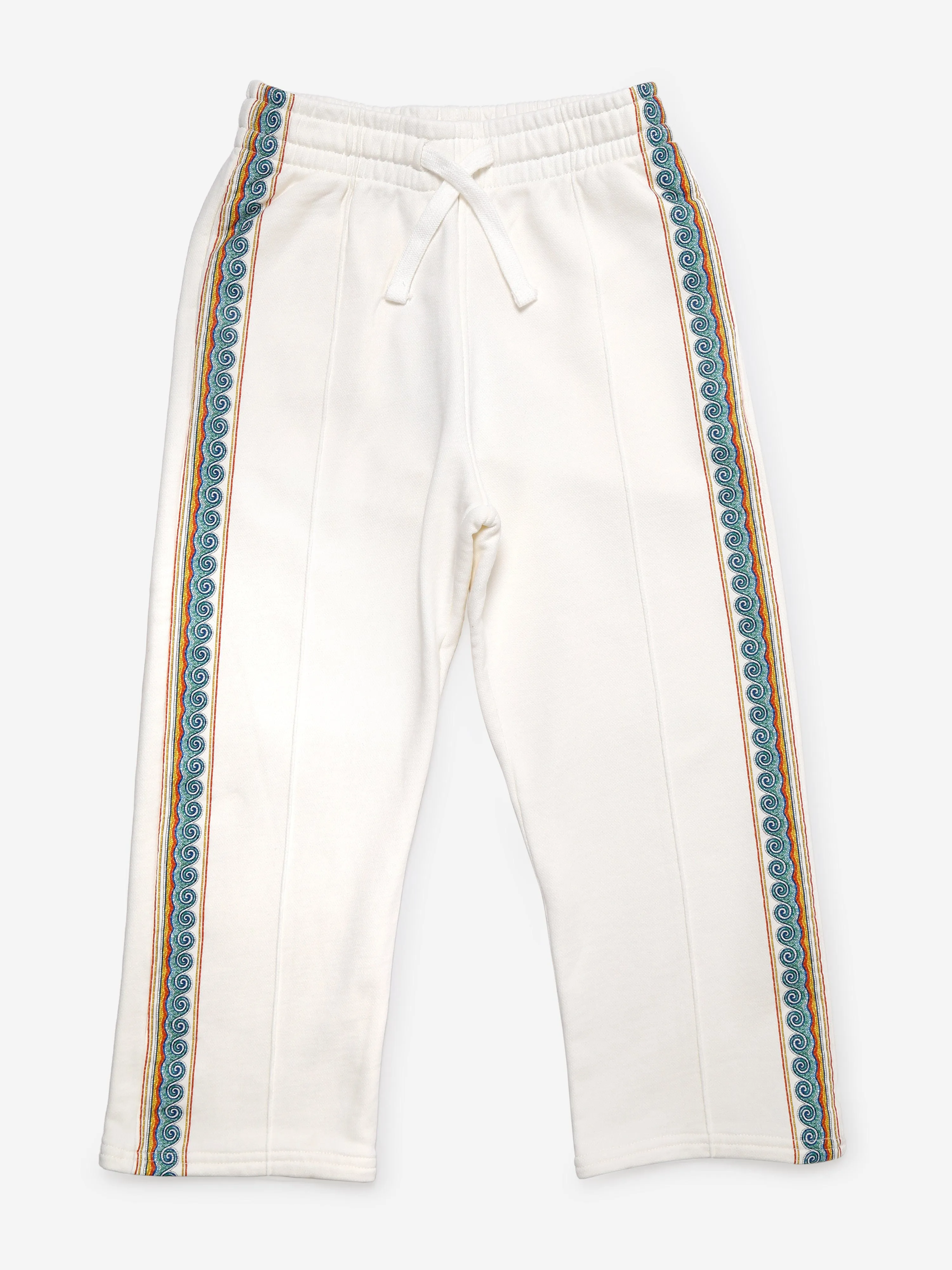 Kids Greco Wave Joggers in White