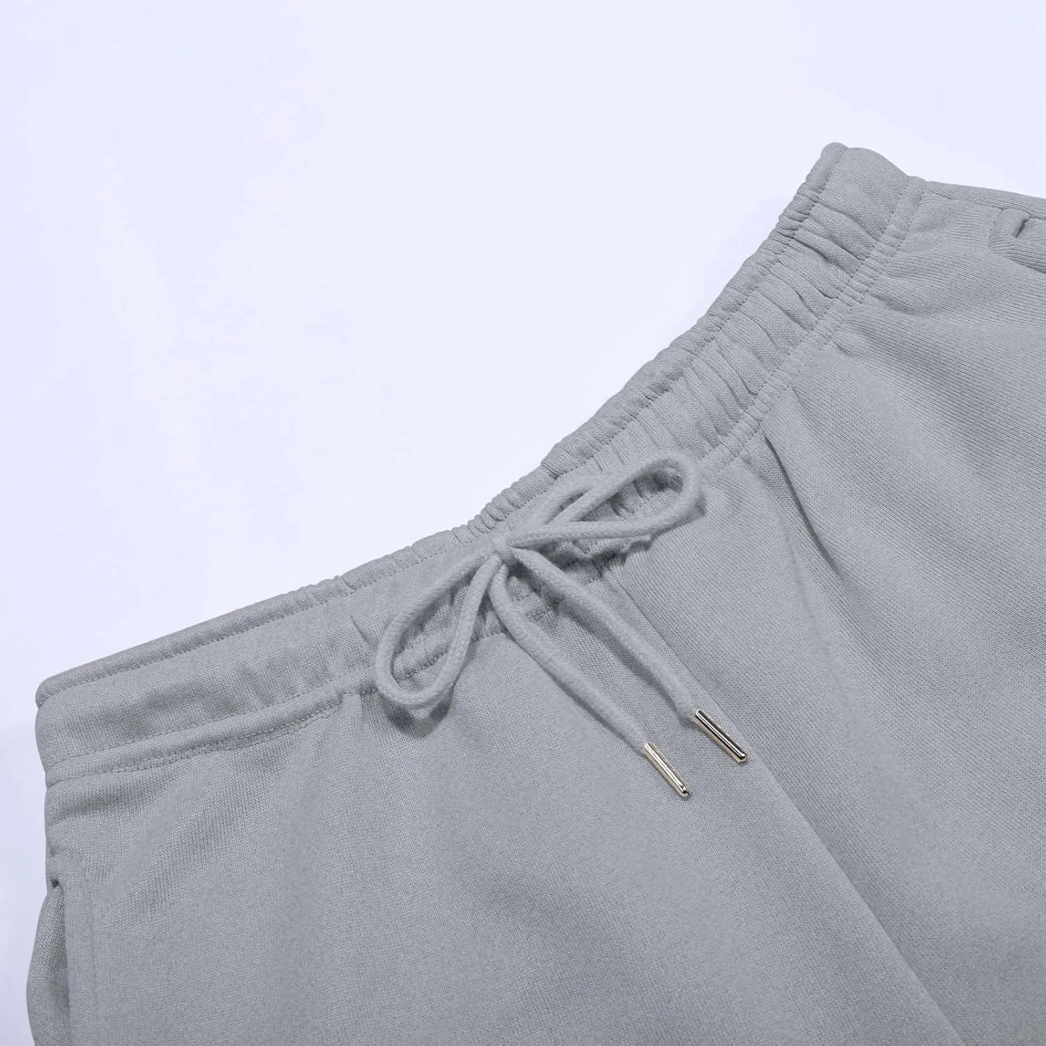 Loose Sweatpants Womens Drawstring Joggers Elastic High Waisted Baggy Sports Pants Workout Yoga Pants with Pocket