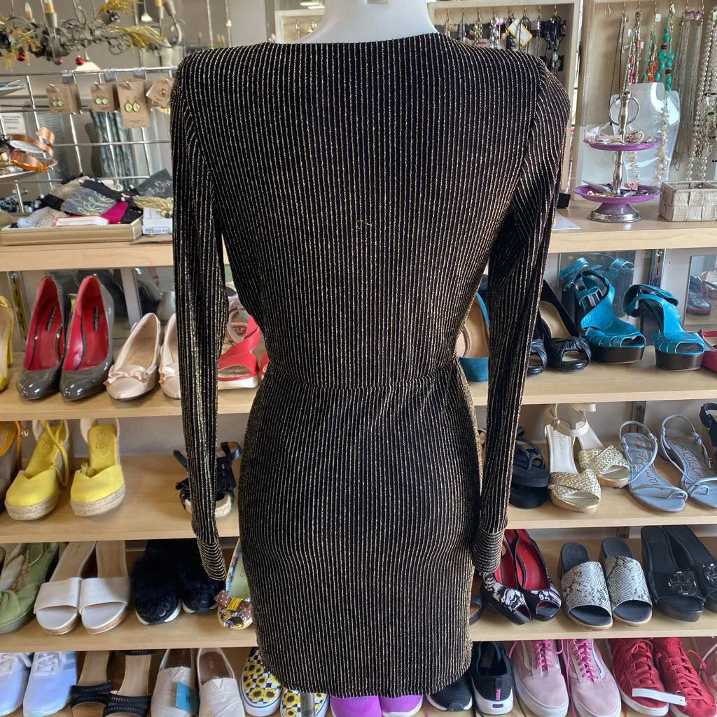 Marciano stretchy striped dress XS