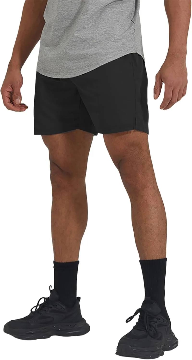 Men's Athletic Running Shorts Quick Dry Workout Gym Shorts 5" Lightweight Outdoor Basketball Tennis Hiking Shorts