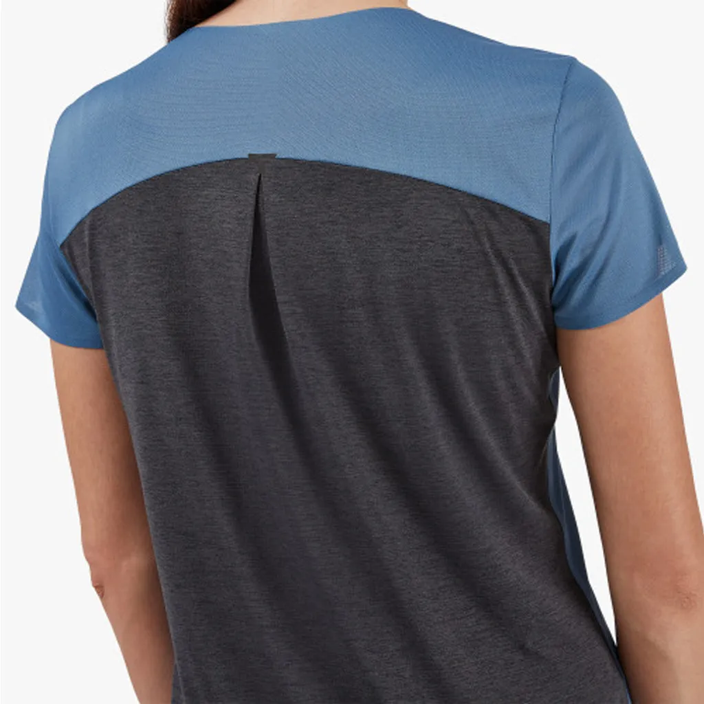 On Running Performance Tee Women's Cerulean Black