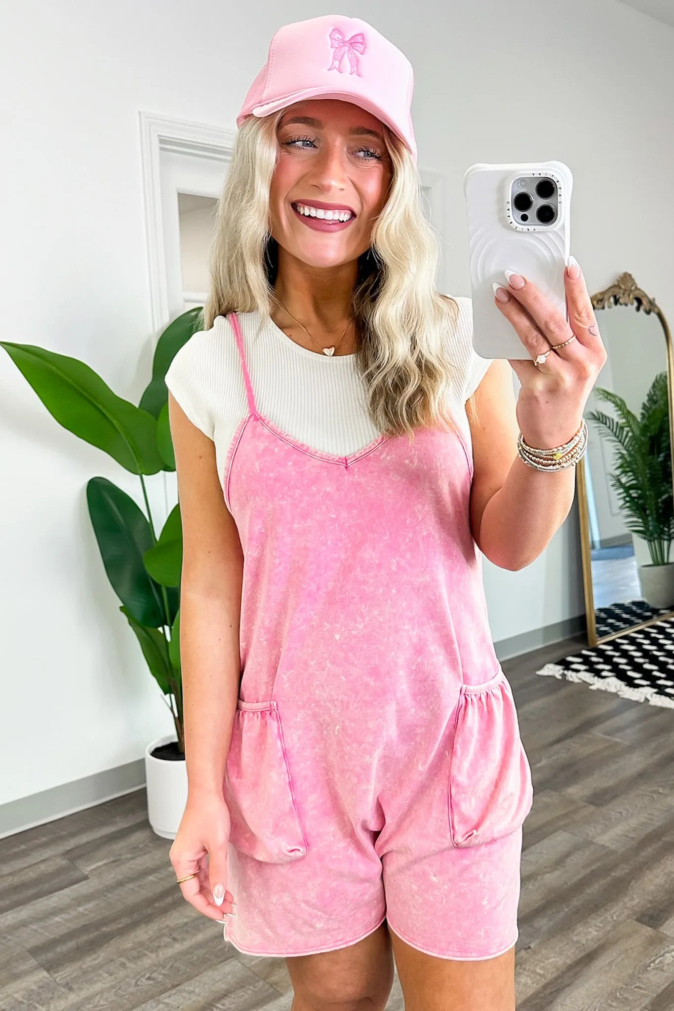 Ophira Washed Knit Relaxed Fit Romper - BACK IN STOCK