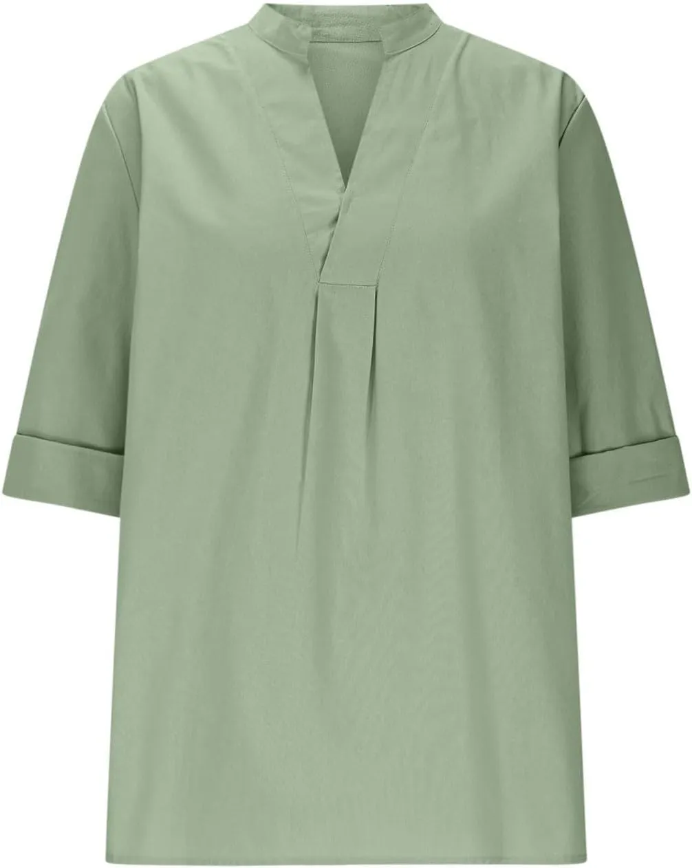 Oversized Shirts for Women Casual Slanted Button Vneck Short Sleeve Tshirt Thin Lightweight Breathable Summer Outfits