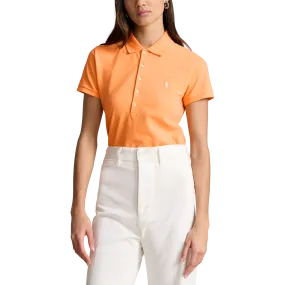 Polo Performance Ralph Lauren Women's Cotton Tailored Fit Polo Shirt - Classic Peach
