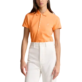 Polo Performance Ralph Lauren Women's Cotton Tailored Fit Polo Shirt - Classic Peach