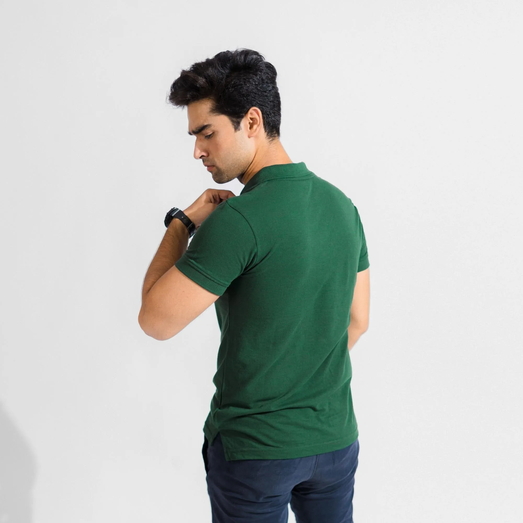 Polo Republica Men's Moose Embroidered Polo Shirt