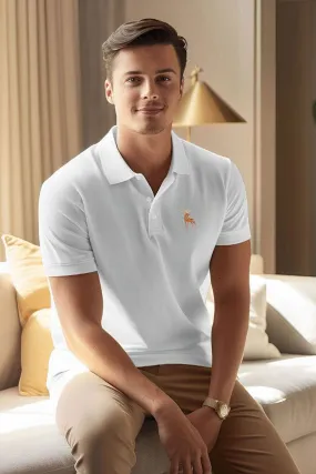 Polo Republica Men's Moose Embroidered Polo Shirt