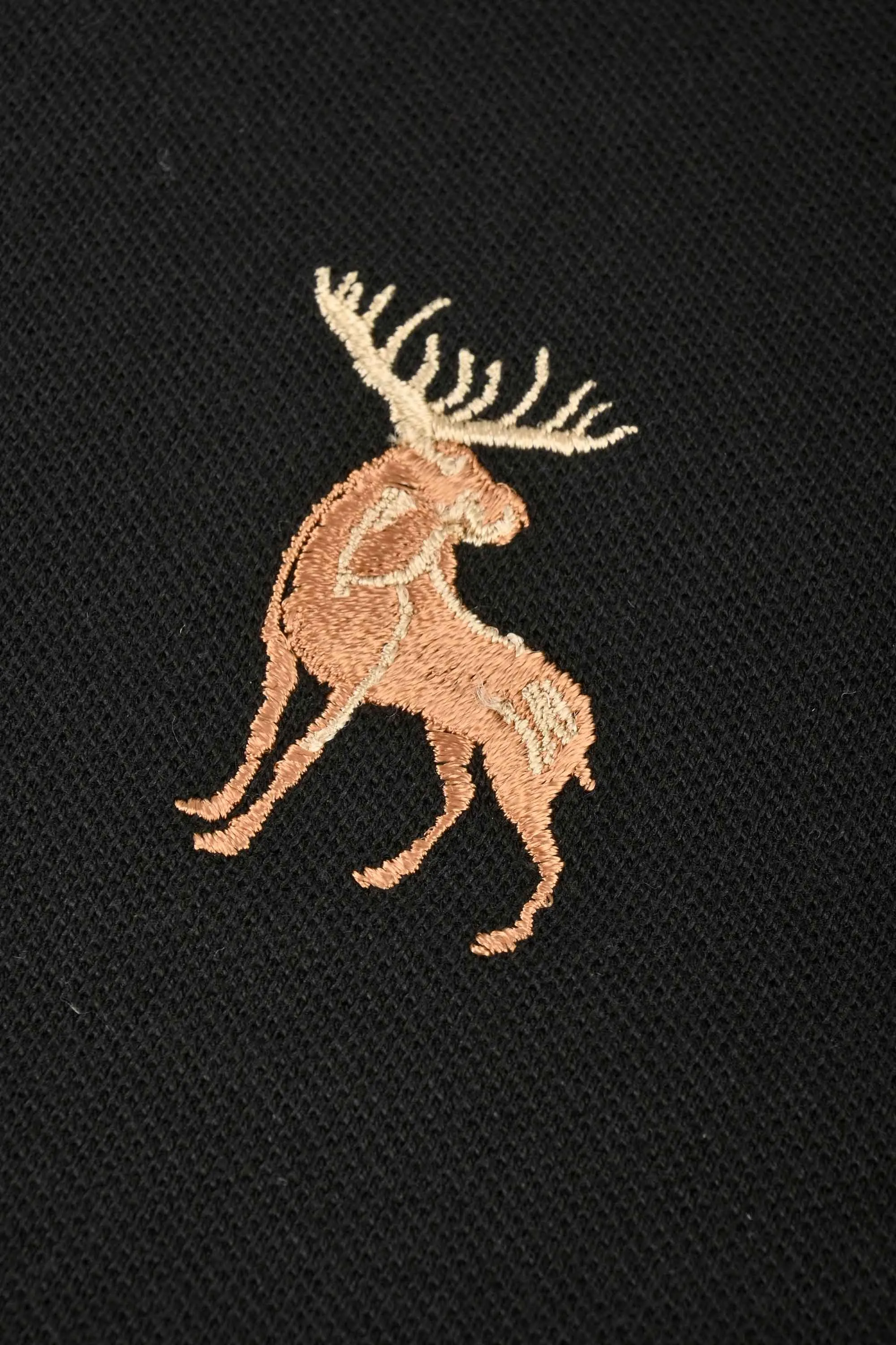 Polo Republica Men's Moose Embroidered Polo Shirt