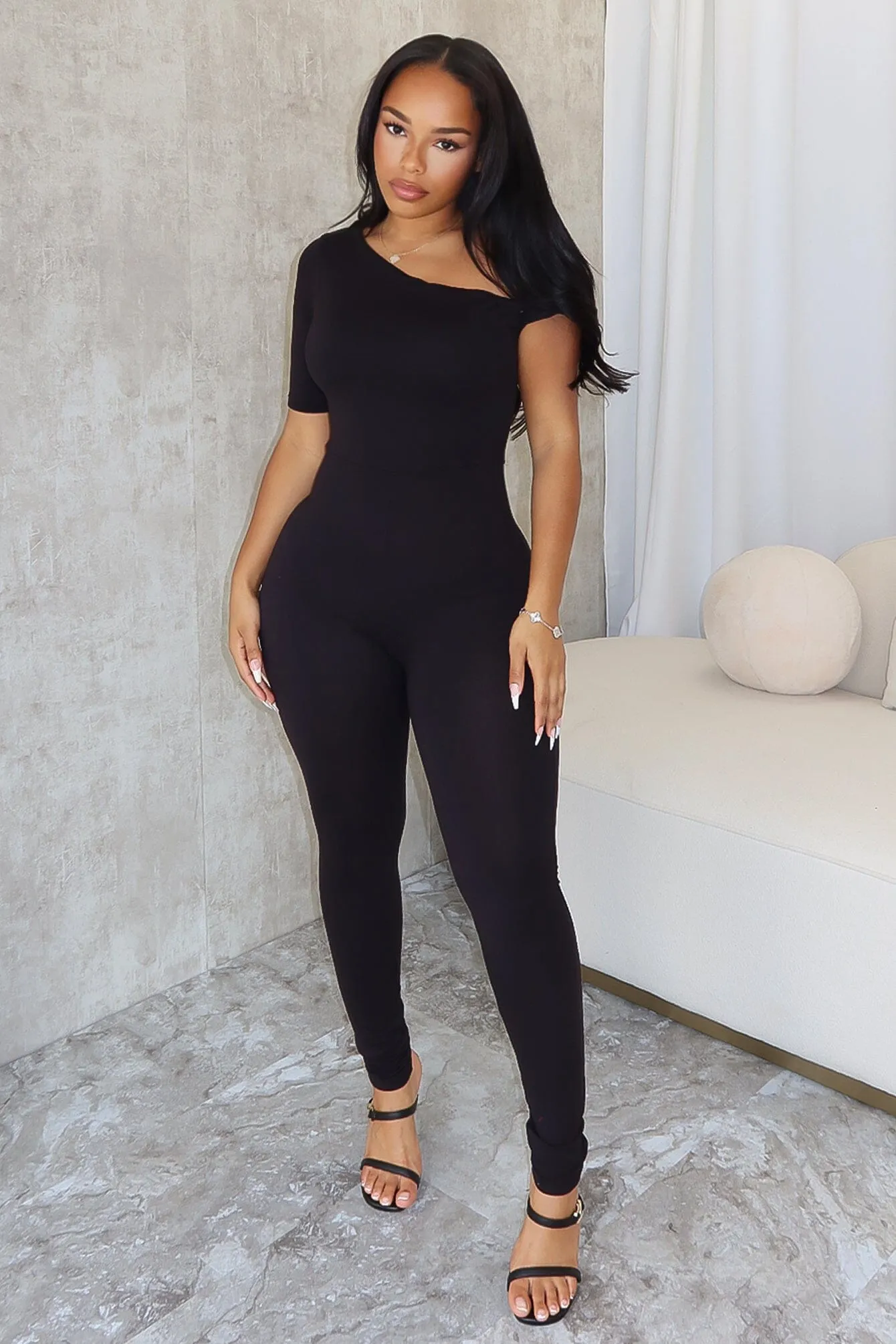 Rosalie Twisted Straps Jumpsuit
