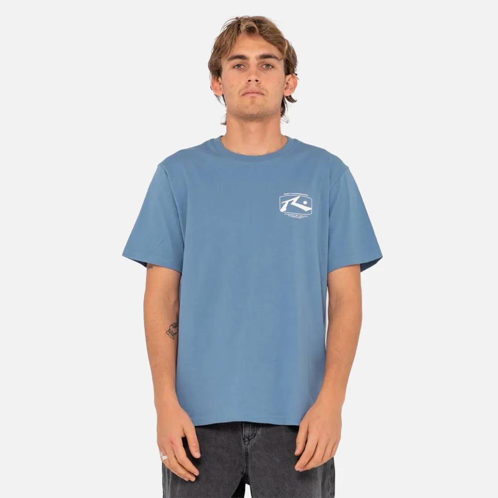 Rusty Advocate Tee - 90s Blue