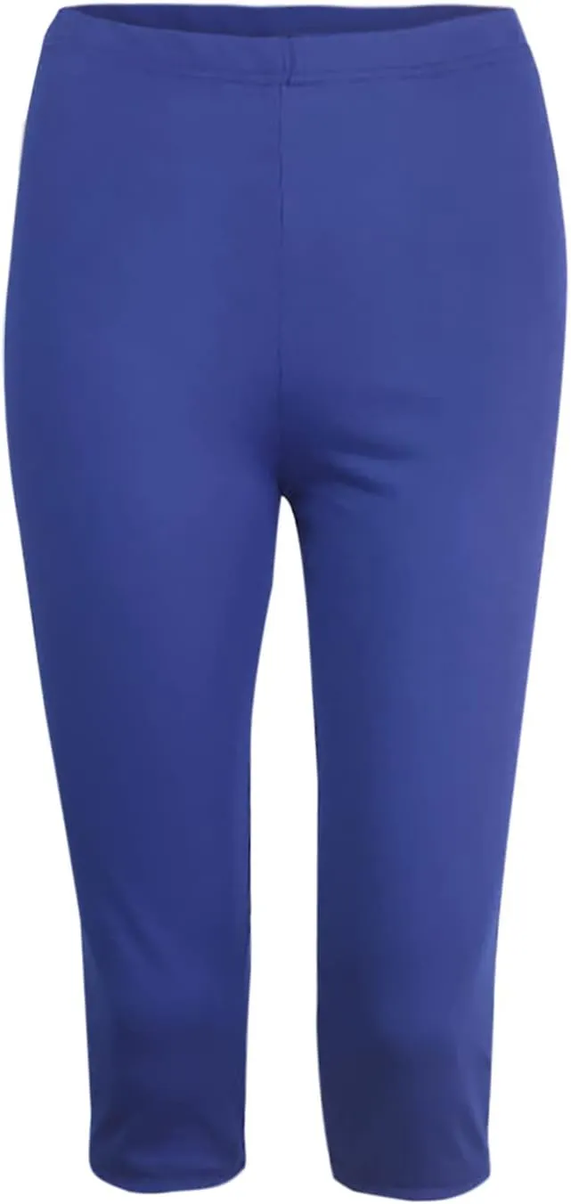Ruziyoog Womens Capri Leggings High Waist Stretchable Yoga Pants Tummy Control Workout Leggings Compression Capris Pants
