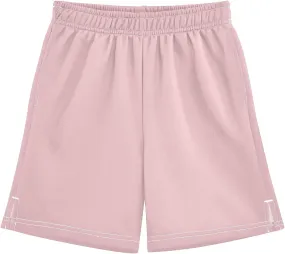Solid Color Boys Athletic Shorts Lightweight Kids Active Basketball Shorts with Pockets