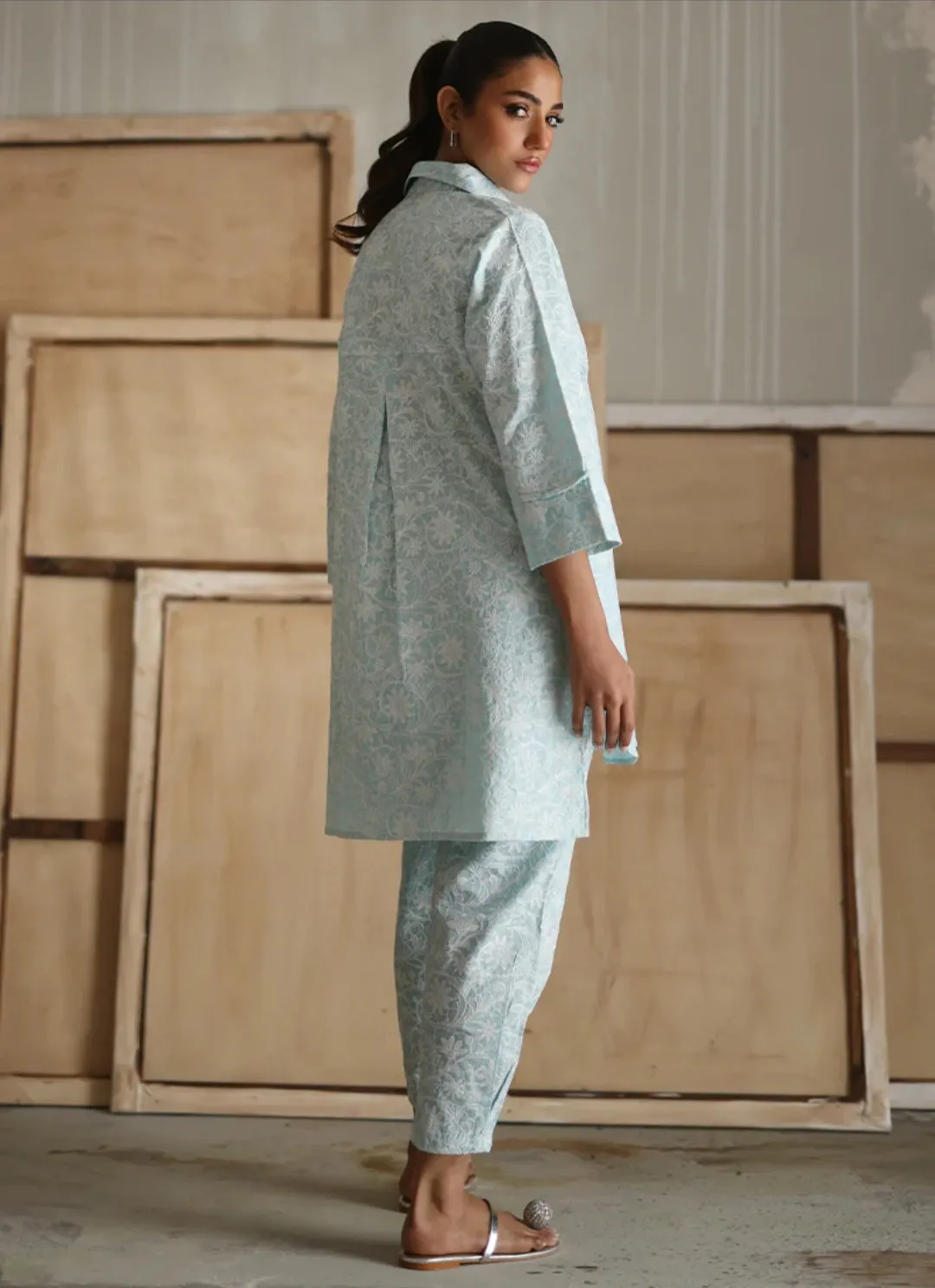Summer Rtw '24 - Embroidered Co-Ord Set Icse-212767