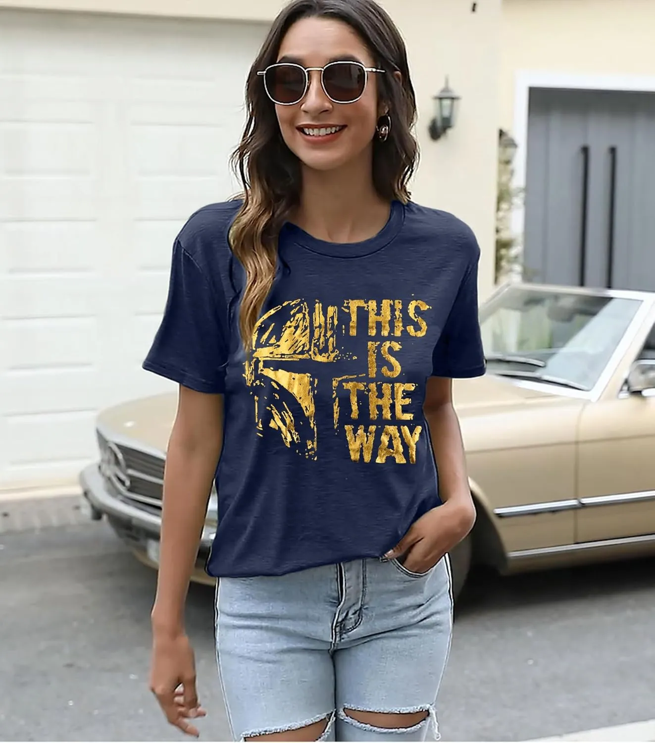 The Way Shirt Women Star Fans Tshirt Vintage Graphic Tee Gift Tee Causal Short Sleeve Tee Tops