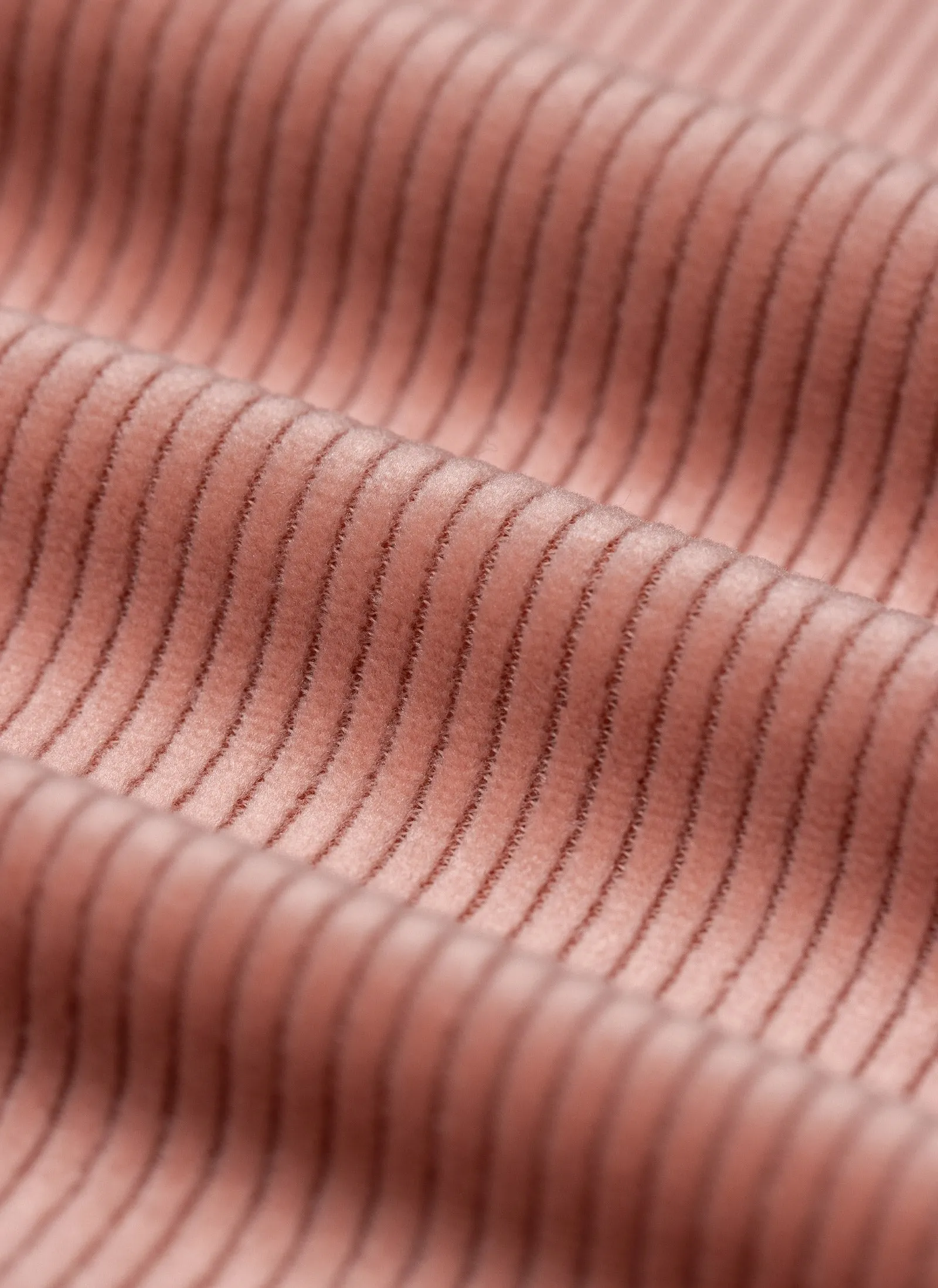 Velour Cord Polo Pink